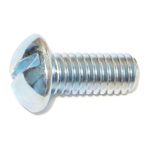 Midwest Fastener 5/16"-18 x 3/4 in Slotted Round Machine Screw, Zinc Plated Steel, 15 PK 60341 - main